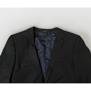 Hugo (HUGO Boss) Men’s Blazer Sport Coat | 100% Virgin Wool | Black | 40R US